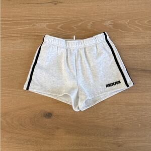 White Fox Lounge Shorts 11th Street Out & About Size XS Gray Black